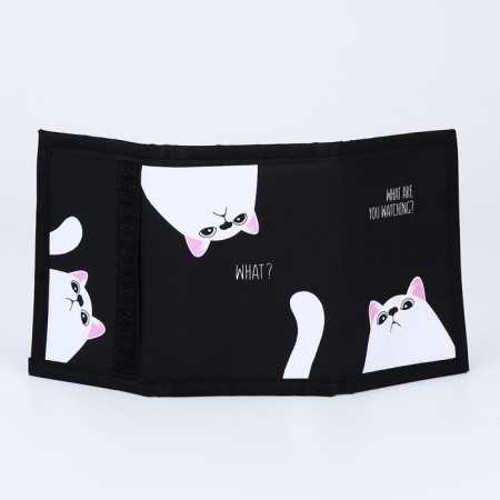 Velcro wallet "cat"-4