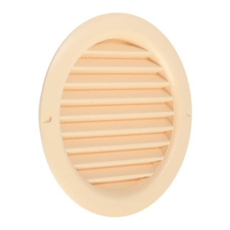 Ventilation grate Zein, D = 125 mm, round, with a grid, a flange, a stiff, elephant. bone-4