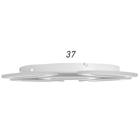 Lamp with PDU 1584/5 LED 200W Dimmer White D.50 cm BayerLux-8