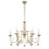 Suspension lamp 6x40W E14, size 68.5x68.5x58/105 cm