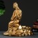 Figure Kashpo "Fortuna Sitting" bronze, 29x30x19cm