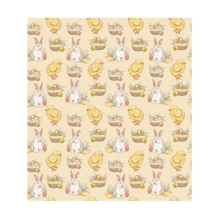Set of napkins for setting the table "Easter time", rectangular, size 32x46 cm, 4 pcs-2