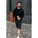 Jumper male ise, size 54, black color