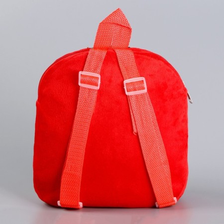 Baby backpack for a girl with sequins "Wipes with glasses", 23 × 28 cm-5