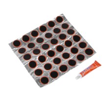 Topauto camera repair set, rubber fraud d 28 mm round 36 pcs, glue