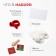 Set of Gift Ethel "Snake on the Christmas tree" towel 30x60cm and ACSS (4 subjects)