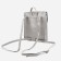 Open-ryukzak-mini made of artificial leather on magnet, color gray