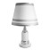 Laima table lamp E27 40W Belo-chromium 25x24x41 cm Risalux