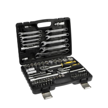 Kolner KTS 82, 82 item, plastic case of tools