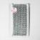 Decorative braid, 15 mm, 10 ± 1 m, silver color