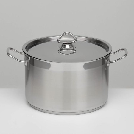 Pan, 7 l, d = 25.5 cm, h = 16 cm, metal cover, triple bottom, induction-1
