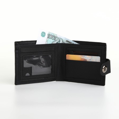 Pearl husband (538), 11*1*8 cm, 3 depth, d/maps, d/coins, to the magnet, black-6