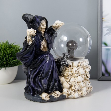 Plasmic ball "Skeleton" white-gray 21x12.5x23 cm Risalux-5