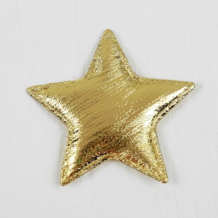 The stars are decorative, set of 12 pcs., Size 1 pc. 5.5 × 5.5 cm, color gold-1