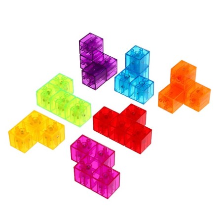 Magnetic designer "Magic Cube", 7 details, 50 tasks-2