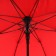 Umbrella - semi -automatic cane "plain", eponge, two -layer, 8 spokes, r = 51 cm, black/red color