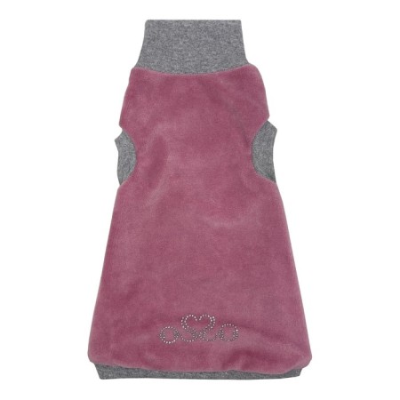 Turtleneck from velor for cats, mix, size M (DS 28, OG 30-36, Osh 17-21, from 42-46 cm)