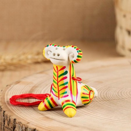Filimonovskaya toy - whistle "Baran"-4
