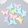 Decor for creativity Plastic "Butterfly in Chamomile" set 10 pcs mix