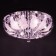Svetogor chandelier "Butle" 8x60W E27 LED lighting chrome 60x60cm