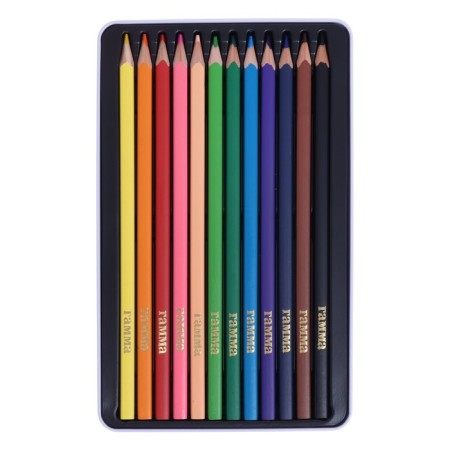 Pencils 12 colors, "gamma", sharpened-1