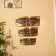 Set of panel "eyes" Albezia (3 pcs) 35.30 and 25 cm mix