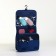 Cosmetic mester on Velcro, with hook, blue color