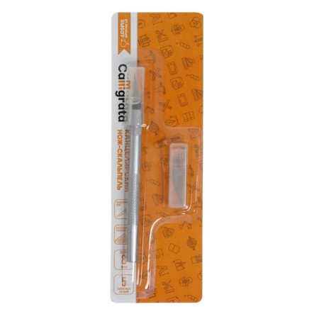 Chancellery knife, "Scalpel" + 5 spare blades-1