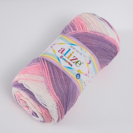 Yarn "Sekerim Batik" 100% acrylic 320m/100g (2135)-1