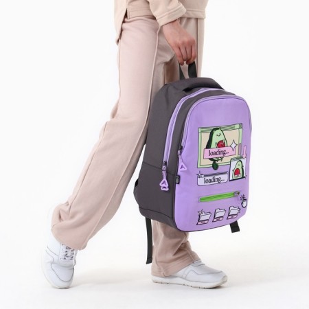 School backpack, ergonomic back Art Hype Avo Cat, 39x32x14 cm-1