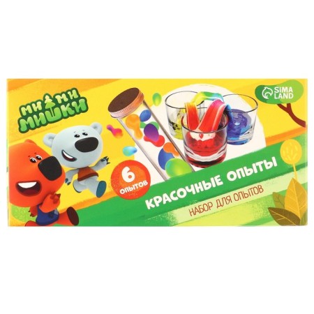 Set for experiments "Colorful experiments" Mi-Mi-Mim, 6 experiments-5