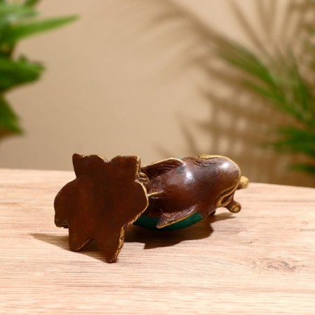 Bronze Suvenir "Golden Fish" 10x8x6 cm-2