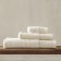 Terry towel Pasionaria "Play", 450 g, size 30x50 cm, white color