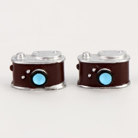 Miniature Puppet "camera", set 2 pcs., Size 1 pc. - 2 × 1.3 × 1.1 cm-3