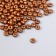 Glass beads 6/0 "bronze" 15 grams