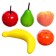 Count and sort the "Fruit" set