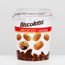 Biscolata Mood cookies with chocolate cream, 115 g