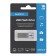 Flash drive maxvi MK2, 16 GB, USB2.0, th he is up to 25 MB/s, PBU up to 15 Mb/s, silver