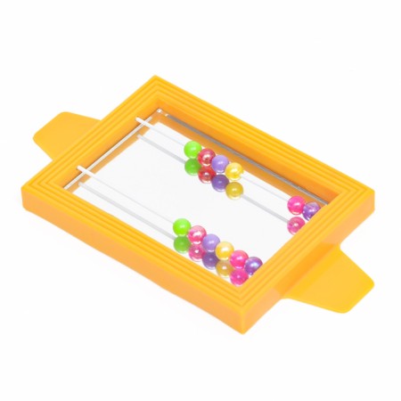 Игрушка для птиц "Зеркало с бусами", 13 х 6,7 см, микс цветов-1