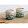 Ceramic Forest mug, 350 ml, white color