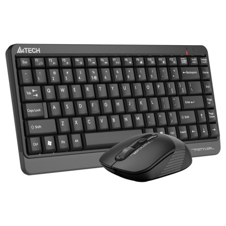 Keyboard + Mouse A4Tech FSTYLER FG1110 CLAV: Black/Gray Mouse: Black/Gray USB Wireless 106853-1