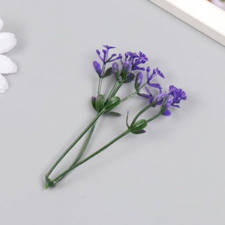 Artificial plant for creativity "celandine" set 12 pcs violet 9 cm-2