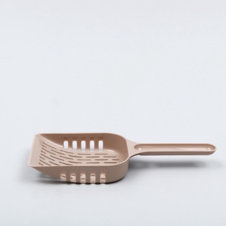 A scoop for cleaning a cat toilet, beige-4