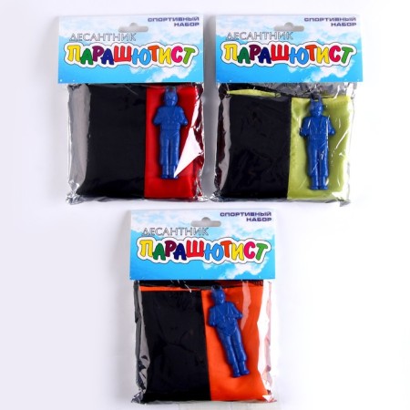 Toy "paratrooper paratrooper", 1 pc., D-48 cm, mix-3