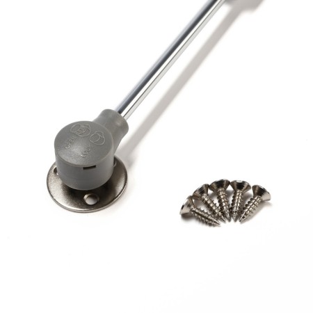 Gazlift 100n Cappio, closer, silent opening/closing, gray, 2 pcs.-6