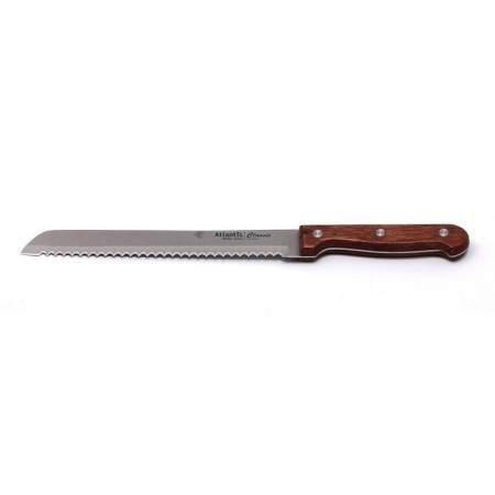 Atlantis bread knife, brown color, 20 cm