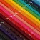 Pencils of watercolor 18 colors BrunovisConti Aquarelle, three -sided
