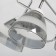 Alpha chandelier, size 63x27x63 cm, 300W 5xe27