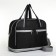Road bag with lightning, with an increase, a long belt, the color is black