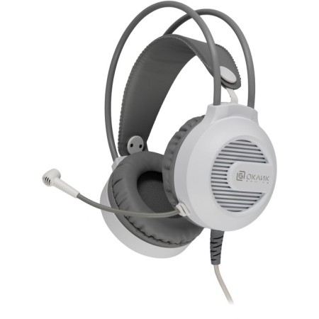 Headphones with microphone has-l300g white 2.2m monitor headband (1796952)-5